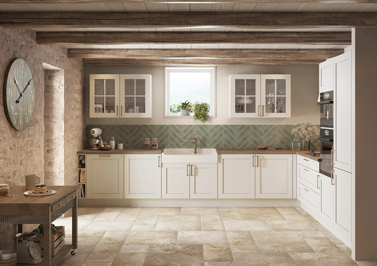 SOFIA Laqué Blanc Mat